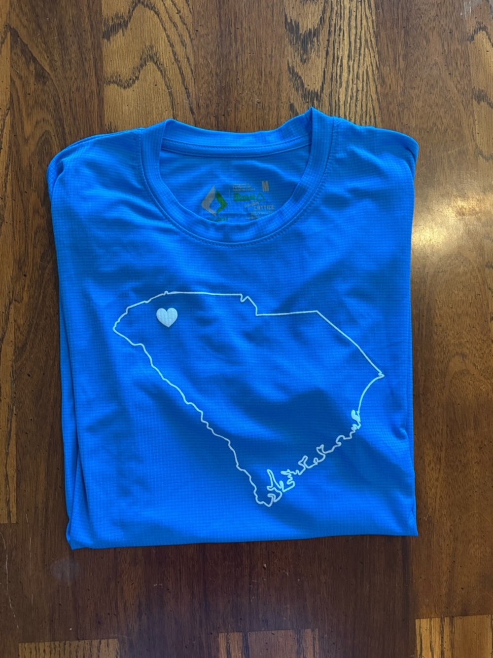 O'Neill Blue Short Sleeve Tee with State Outline